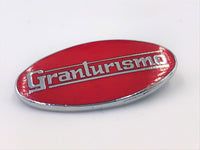 GT oval badge Red