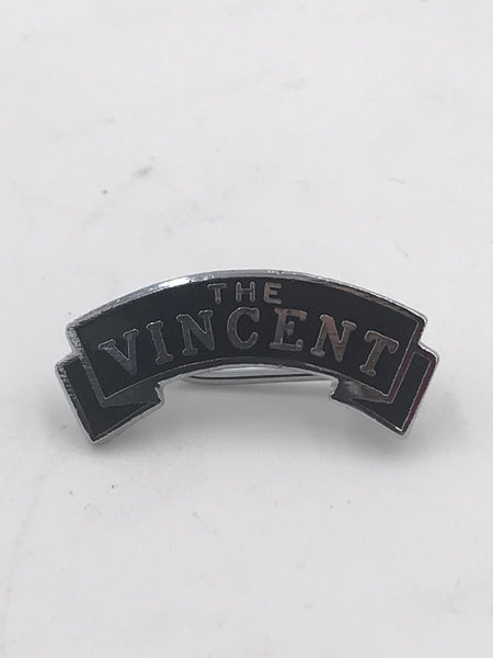 Pin Badge Vencent Silver