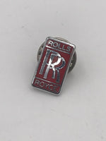 Pin Badge Rolls Royce Red